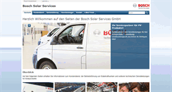 Desktop Screenshot of bosch-solarenergy.de